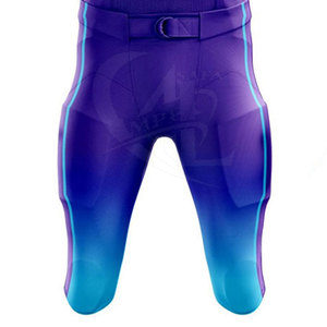 En stock uniforme de football américain de couleur contrastée vêtements de sport uniforme de football américain - Product Image 4