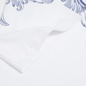 Insidemen 100% coton imprimé Smart Casual manches courtes pour chemise IPS093AZ vente en gros prix chaud VENTE OFF - Product Image 3