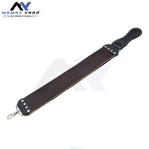 Lime à raser professionnelle en cuir PU de qualité supérieure, écologique, imperméable, à double sangle, pour rasoir droit, épilation - Product Image 4