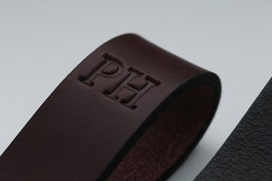 Porte-clés personnalisé Accessoires de clés de voiture réutilisables Porte-clés blanc en cuir multifonctionnel LKC-0045 - Product Image 6