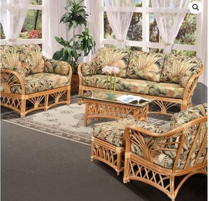 Scandinavi Bộ Sofa Mây Mây Mây Bốn Chỗ/Ba Chỗ Ngồi Từ Nhà Sản Xuất Với Giá Bán Buôn - Product Image 2