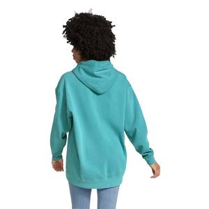 Señoras Pullover Sudaderas con capucha de invierno Venta al por mayor Soft Wash Plained Sweats Hoodie para mujeres - Product Image 6