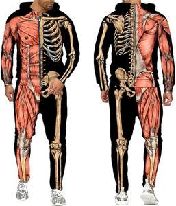 Logotipo personalizado bordado/impresión de alta calidad Unisex chándales a juego máxima comodidad de talla grande conjuntos de salón verano invierno - Product Image 1