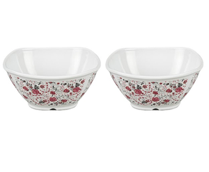 Juego de cena de melamina Bataniya duradero, 4 piezas, vajilla Premium de triple revestimiento resistente a las manchas - Product Image 2