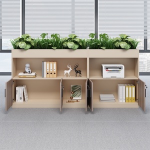 Meuble de rangement modulaire en mélamine pour bureau à domicile et école, avec tiroirs et armoire – VENTE FLASH - Product Image 5