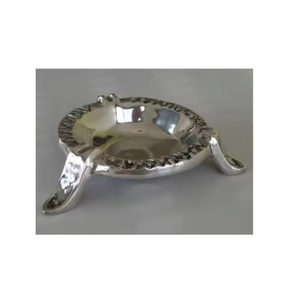 Cendrier en métal de qualité supérieure pour hôtel, bar, bureau, logo personnalisé, cendrier rond en métal personnalisable à prix économique - Product Image 1