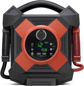 Avviatore di Emergenza Ultra-Potente 300A con Display Digitale Antiscintilla per Camion, Moto, Benzina/Diesel - Product Image 1