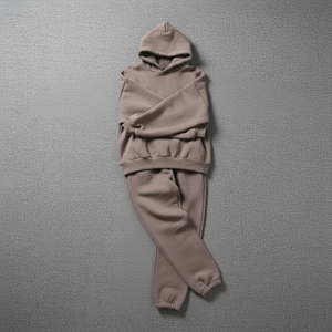 Streetwear personnalisé 100% coton, survêtement pull pour homme avec logo personnalisé, ensemble 2 pièces hip hop anti-rides et boulochage pour homme - Product Image 3