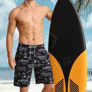 Pantalones cortos de natación de talla grande para hombre, pantalones cortos de surf, pantalones cortos de baño, pantalones de playa para correr - Product Image 2