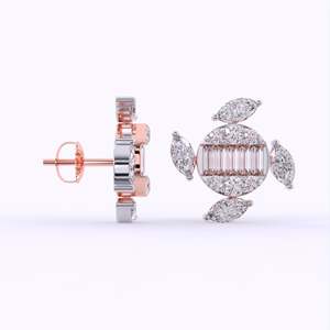 Orions Embrace 14K/18K Solid Yellow White Rose Gold VVS-VS Lab Grown Diamond Boucles d'oreilles pour femmes - Product Image 5