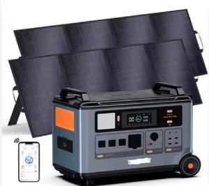 HIGH QUALITY Industrial Grade PowerMax6000 <b>Solar</b> <b>Generator</b> with 3x400W <b>Panels</b> 3600Wh LiFePO4 Battery OEM/ODM Customization - Product Image 1