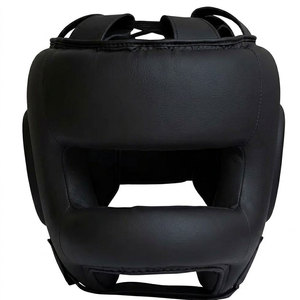 High Quality Leather <b>Head</b> Guard Reinforced Padding Sweat Resistant Inner Eco-Friendly Protective for Martial Arts <b>Training</b> - Product Image 1