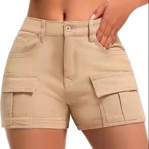 Breathable Street Wear <b>Cargo</b> <b>Shorts</b> for <b>Women</b> Cotton Casual <b>Shorts</b> Comfortable <b>Women's</b> <b>Cargo</b> <b>Shorts</b> - Product Image 1