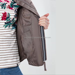 <b>Women's</b> <b>Lightweight</b> Cotton Knitted Puffer <b>Jacket</b> Custom <b>Quilted</b> Breathable Eco-Friendly Winter Coat OEM ODM Bulk Wholesale - Product Image 2