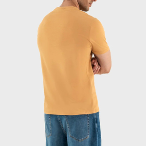 Camisetas Personalizadas con Logotipo para Hombre, Manga Corta, Cuello Redondo, Color Sólido, 100% Algodón, Transpirables y de Secado Rápido - Product Image 2