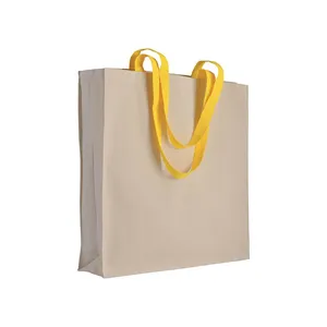 Borse Tote Personalizzate in Cotone Naturale con Soffietto, Gadget Promozionali Personalizzabili - Product Image 6