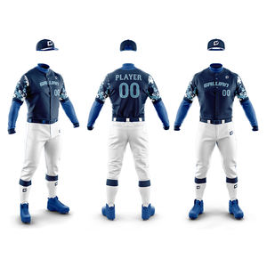 Venta al por mayor BSCI fábrica personalizada transpirable hombres béisbol y softbol uniforme de Pakistán OEM/ODM diseño aceptado ropa deportiva - Product Image 1