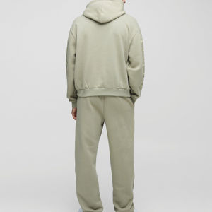 Chándal Ajustado con Corte Acampanado para Hombre, Logotipo Personalizado, Talla Adulto XL, Estilo Urbano, Material Transpirable - Product Image 3