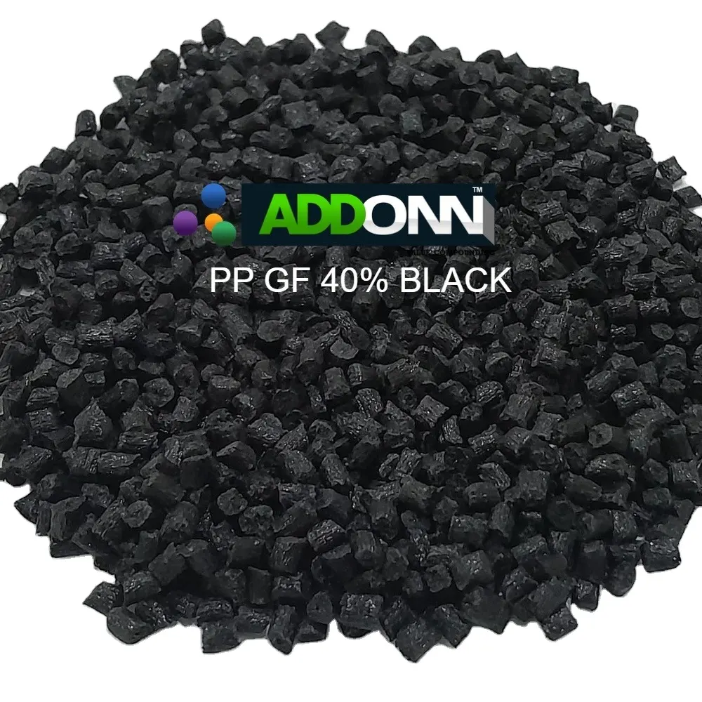 PP GF 40% Виргинские DANA PP гранулы полипропиленовые стеклянные заполненные материалы PPGF40 % черный состав