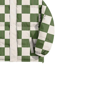 Nouvelle arrivée Veste matelassée en duvet personnalisée Veste matelassée d'hiver chaude Vente en gros Veste matelassée grande taille pour hommes - Product Image 6