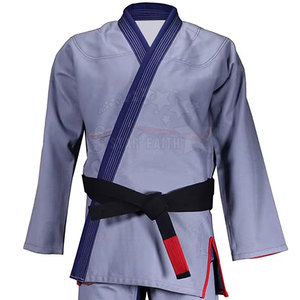 เครื่องแบบคาราเต้ชุดฝึกฝึกฝึกศิลปะการต่อสู้ทำจากผ้าฝ้ายน้ำหนักเบาพิมพ์โลโก้ได้ตามต้องการ - Product Image 6