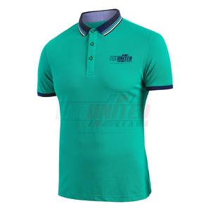 Slim Fit pour femmes 100% coton pour polos ODM approvisionnement direct d'usine Logo personnalisé avec motif solide - Product Image 1