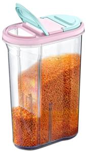 ภาชนะเก็บอาหารพลาสติกขนาด 3 ลิตร ปิดผนึกอย่างดี พร้อมฝาปิดแบบมีพวยกาคู่ ใช้งานง่ายสำหรับการเทและตวง เหมาะสำหรับการจัดเก็บในครัว - Product Image 6