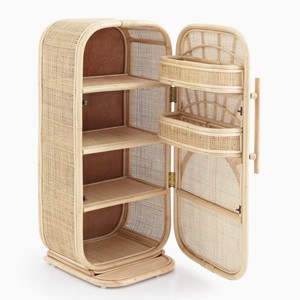 Juego de utensilios de cocina para nevera de ratán grande, juguete para decoración de sala de juegos para niños, accesorios de juego de rol de cocina grandes, juguetes educativos de cocina - Product Image 2