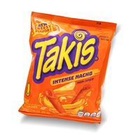 3 x Takis 28G Edición especial Fuego Blue Heat Intense Nacho Cheese Chips Hero Pack Bundle 4 x Nachos Intense Takis Blend Hair