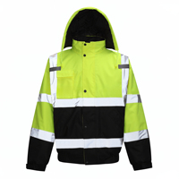 Chaqueta de Soldadura FR con Certificación CE, Alta Visibilidad, Ignífuga, Antiestática, Transpirable, Impermeable, Talla Grande, Seguridad Industrial