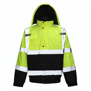 Chaqueta de Soldadura FR de Alta Visibilidad, Ignífuga, Antiestática, Transpirable, Impermeable, Talla Grande, Chaqueta de Trabajo de Seguridad Industrial para - Product Image 5