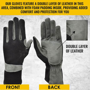 Nueva llegada Guantes de vuelo Nomex de dedo completo Mejor calidad Precio al por mayor Guantes de piloto de protección - Product Image 4