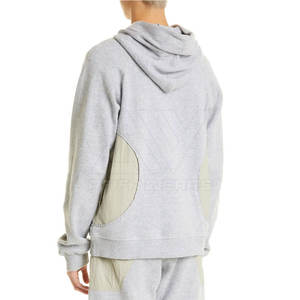 2024 sweats à capuche colorés 100% coton pour hommes Logo personnalisé sweats à capuche surdimensionnés thermiques épais et épais pour l'hiver - Product Image 4