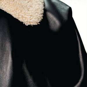 100% cuir véritable Mr. saturday Aviator veste sans sexe fabrication personnalisée coupe surdimensionnée patchs brodés Nylon Spandex - Product Image 6