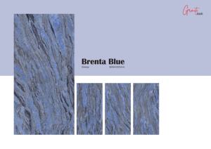 กระเบื้องพอร์ซเลนเคลือบเงา ลายหินแกรนิตคุณภาพสูง สีบรีนต้าบลู - Product Image 3