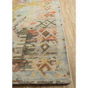 Tapis en laine noués à la main Erbe, motif géométrique abstrait rouge et orange, pour salon, chambre à coucher, couloir, 9x12, rectangulaire, Gs-7085 - Product Image 4