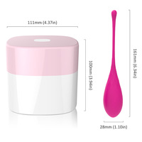 Reparación de músculos del suelo pélvico femenino, ejercicio de Kegel, mancuerna de silicona, bola Vaginal, mancuerna, patrón de huevo, entrenamiento físico de enfermería