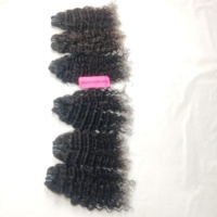 Lot de Cheveux Indiens Bruts Remy à Cuticules Alignées, Tissage Double Trame Faite à la Machine, Extensions à Clipser, Cheveux Humains pour Tressage en Gros