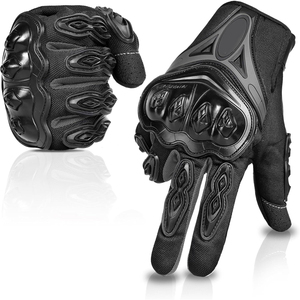 Guantes de Motociclismo Impermeables, Guantes de Motocicleta Resistentes para Invierno, Verano y Todas las Estaciones - Product Image 1
