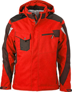 Veste coupe-vent Softshell personnalisée de haute qualité pour hommes pour la randonnée en plein air pêche imperméable en peau de mouton cuir Placement avant - Product Image 6
