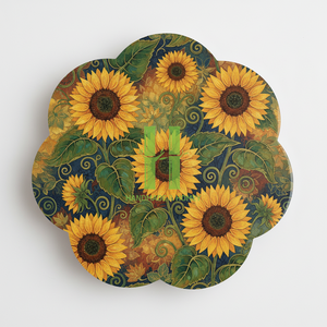 Nouvelle conception de sets de table festonnés, impression laquée, sets de table en laque alimentaire, OEM, sets de table festonnés faits à la main en provenance du Vietnam - Product Image 6