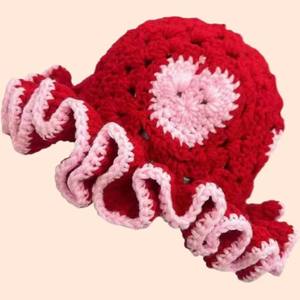 Crochet Bucket <b>Hat</b> Pattern Crochet <b>Hat</b> Pattern Crochet Ruffle <b>Hat</b> Pattern Easy Crochet <b>Hat</b> - Product Image 2