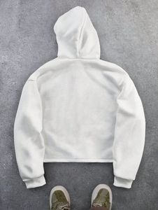 Sudadera con Capucha y Cremallera para Hombre, Invierno 2026, Venta al Por Mayor, con Logotipo Personalizado y Bordado Chenille, OEM - Product Image 3