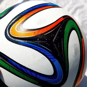 Custom Made Premium Quality Soccer Ball Hand Sewed Stylish Classic Design Logo PU-PVC Material Customizable - Product Image 3