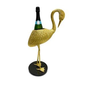 Stag Sleigh Modern Luxury Party Use Nickel Plated Aluminum Bottle <b>Holder</b> for <b>Wine</b> and for - Product Image 3