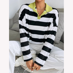 Camiseta Polo Personalizada para Mujer, 100% Algodón, Transpirable, Lisa, para Golf y Deportes, Lista para Sublimación - Product Image 6