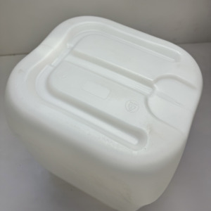 Tonneau en <span class=keywords><strong>plastique</strong></span> 30L Jerrycan carré blanc HDPE Tambour chimique de 30 litres avec couvercle et poignée Moulage par soufflage 30 kg Conteneur seau - Product Image 5