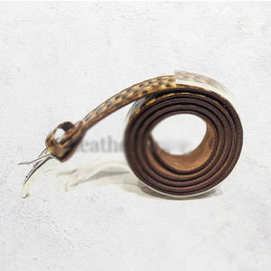 Cinturones de Cuero Genuino para Hombre de Alta Calidad, Hebilla Cuadrada de Aleación, Color y Logotipo Personalizables, 30-48 Pulgadas, Venta al Por Mayor OEM - Product Image 4