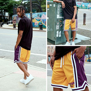 Pantalones Cortos Deportivos de Secado Rápido para Hombre con Logotipo Personalizado, Pantalones Cortos de Baloncesto de Malla para Hombre, Pantalones Cortos de Malla - Product Image 5