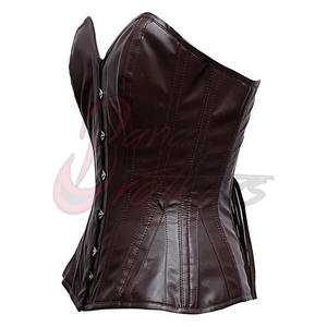 Corset en cuir pour femme, style streetwear, en promotion, fabriqué avec des matériaux de haute qualité - Product Image 3